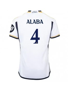 Real Madrid David Alaba #4 Heimtrikot 2023-24 Kurzarm